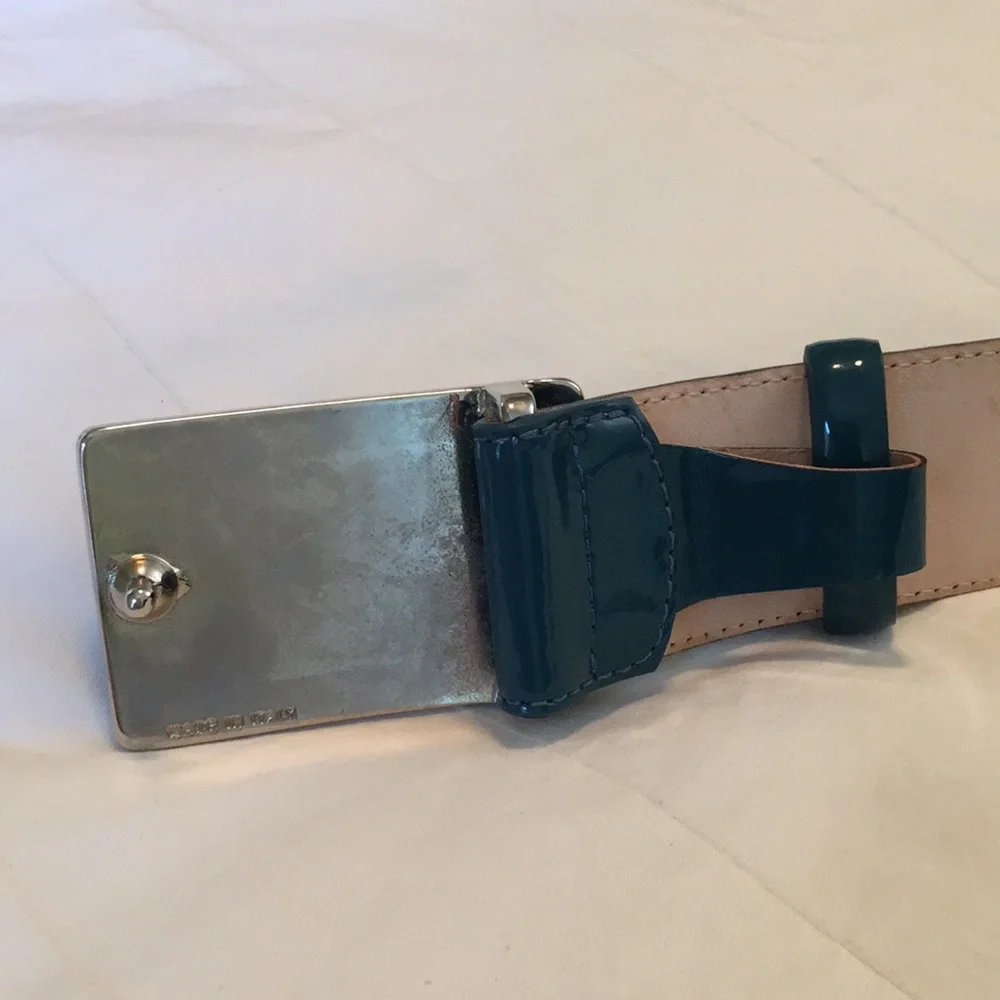 PINKO | Designer Patent Leather Belt